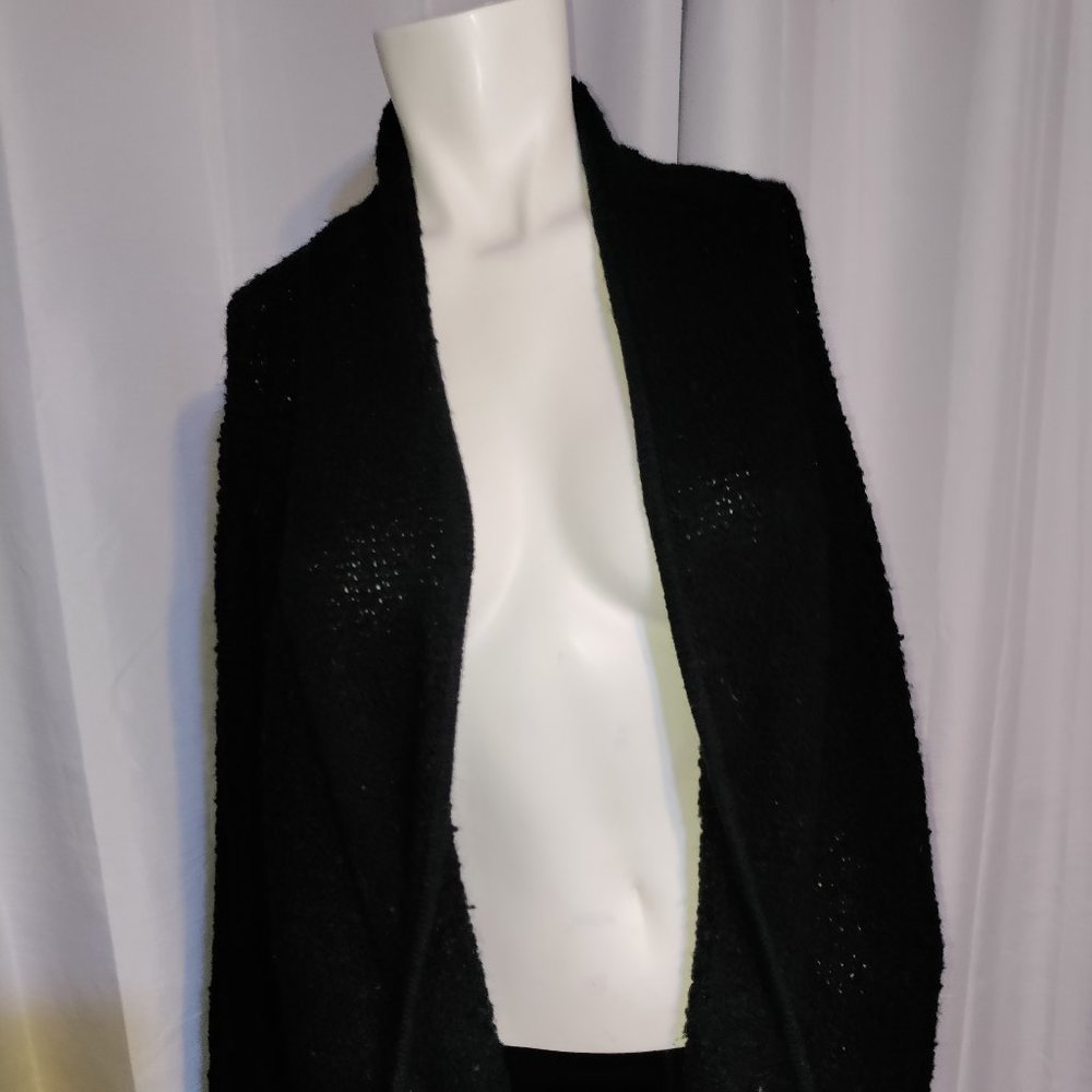 Sideffects - Black Knitted Cardigan / Shrug